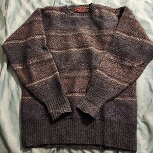 Vtg Chaps Ralph Lauren Wool‎ Multicolor Sweater Men's Size Large 80's/90's